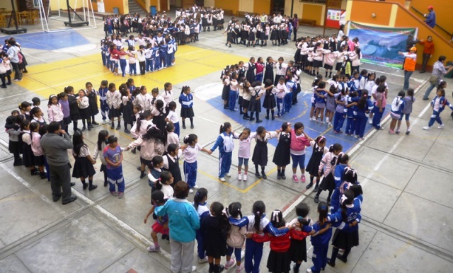 Con ausencia de autoridades se realizó simulacro de sismo en Chimbote