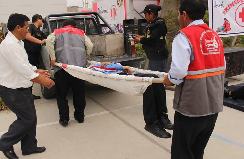 Chimbote: Unidad de Serenazgo participó activamente en IV simulacro escolar de sismo y tsunami