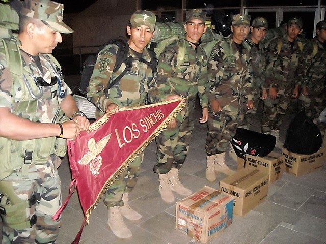 43 agentes de los Sinchis de Mazamari ayudarán en las labores de búsqueda y rescate en Huarmey