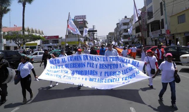  Sindicato de Construcción Civil se moviliza a favor de la vida la paz y contra del sicariato