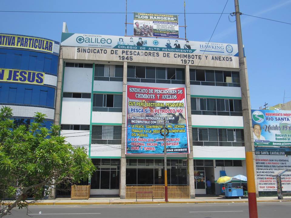 Quedó suspendida audiencia de remate del local del Sindicato de Pescadores de Chimbote