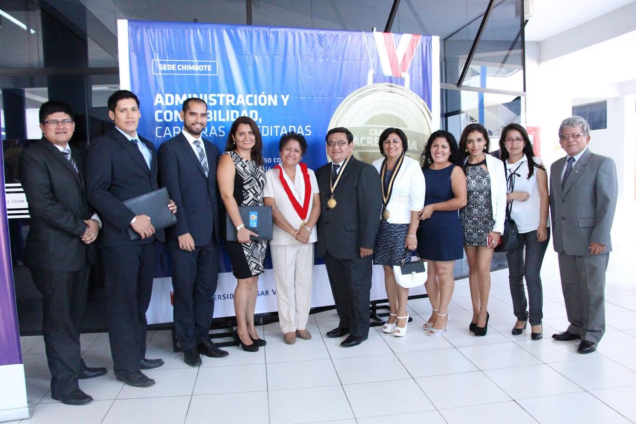 Sineace acreditó carreras de Contabilidad y Administración de UCV-Chimbote