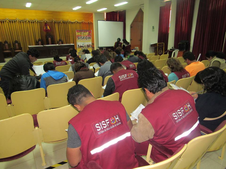 Chimbote: en 27 por ciento se empadrona a beneficiarios del Sistema Integral de Salud