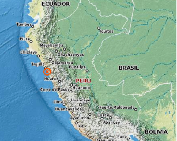 Sismo de regular intensidad se sintió en Trujillo y Chimbote