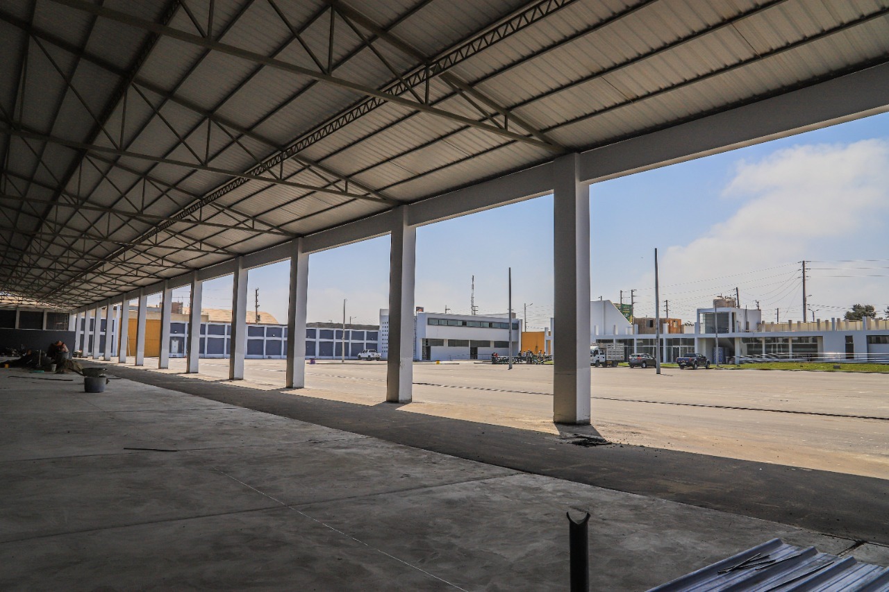 Chimbote: alcalde supervisó culminación de mejoramiento y ampliación del taller municipal 