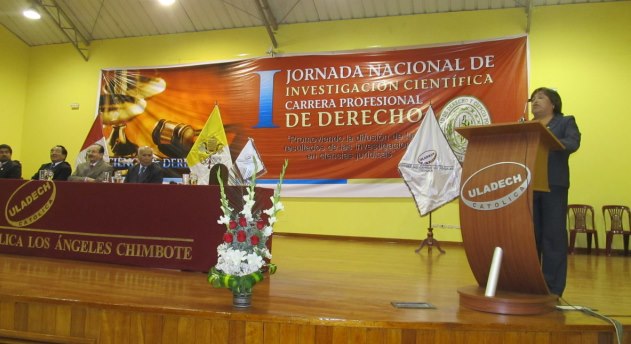 Escuela de Derecho de Uladech Católica celebró 22 aniversario de creación