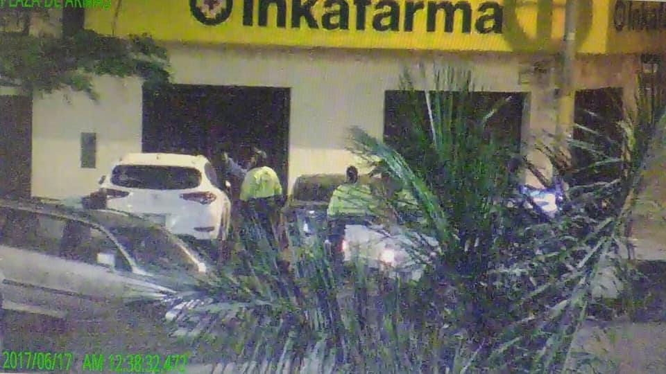 Chimbote: detienen a inescrupuloso que pretendía robar vehículo estacionado por la Plaza de Armas