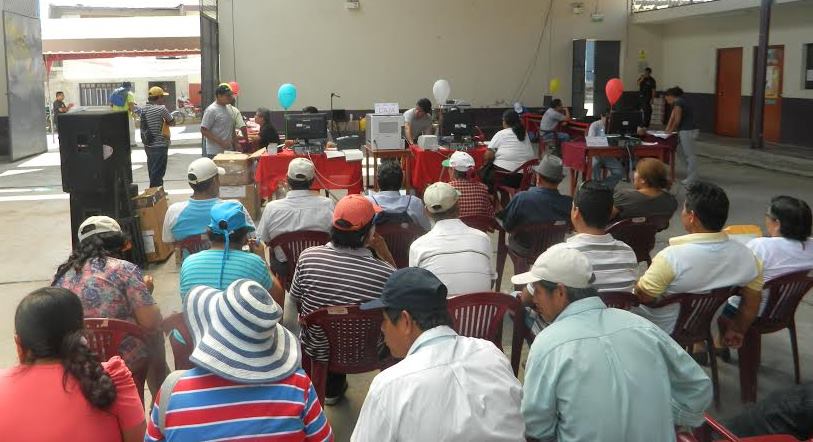 Nepeña: Más de mil pobladores se beneficiaron con campaña “Sunarp en tu Pueblo”