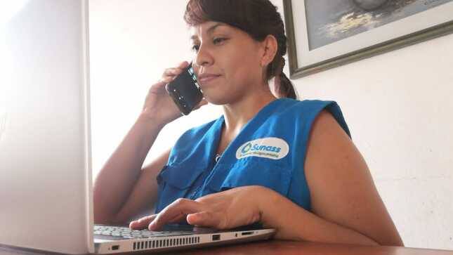 Sunass orienta a usuarios sobre procedimientos de reclamos a través de canales remotos