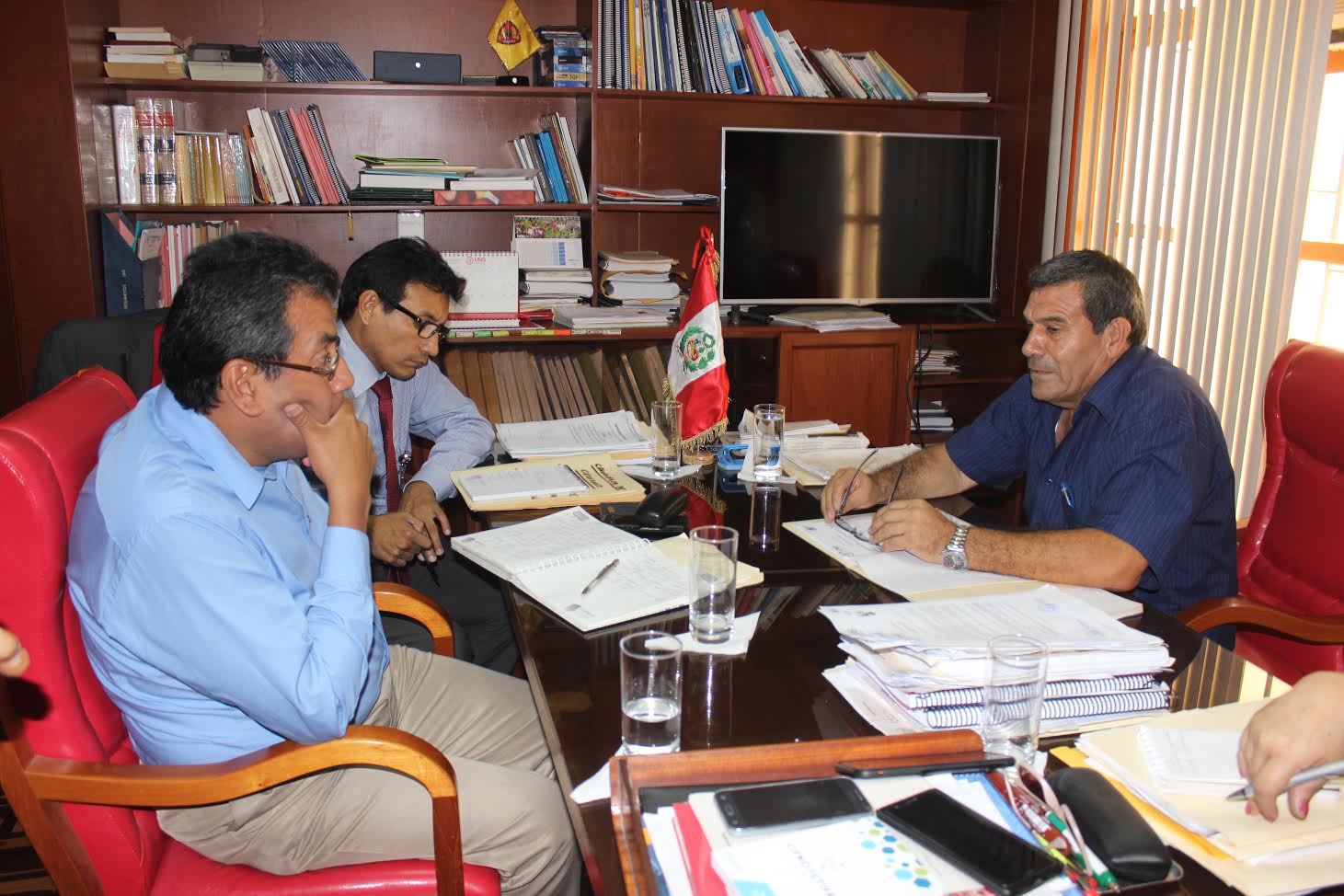 Sunedu llegó a la UNS para verificar adecuación a la nueva Ley Universitaria