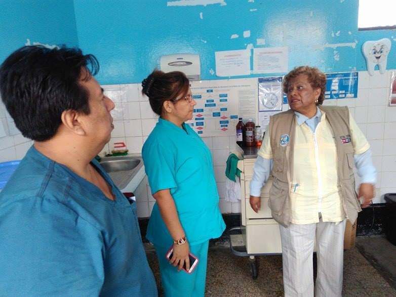 Directora de la Red de Salud Norte verifica condiciones de bioseguridad en centro médico El Progreso 