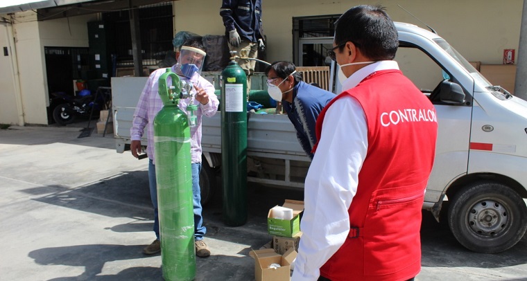 Contraloría supervisará suministro y distribución de oxígeno medicinal para pacientes de covid-19