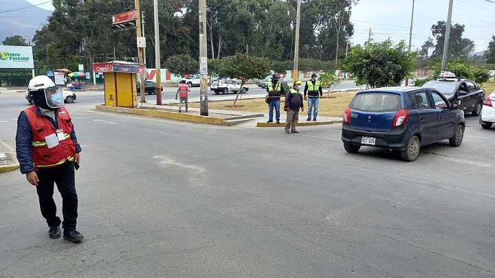 Chimbote: realizan operativo para erradicar transporte informal que se dirige a Trujillo