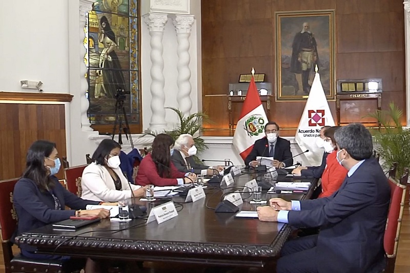 Suscripción de compromiso Pacto Perú permitirá consolidar un diálogo nacional