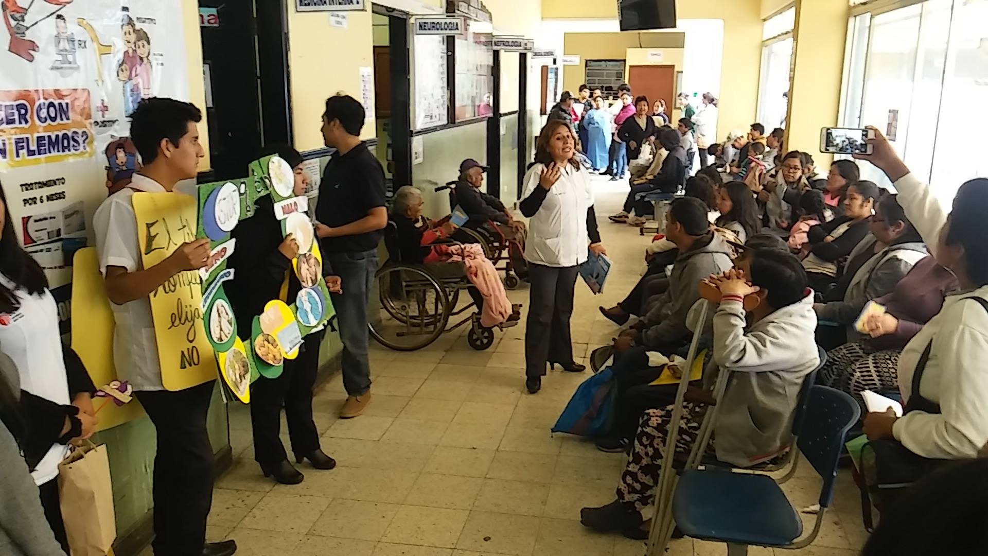 Chimbote: realizan campaña de concientización para evitar el consumo del tabaco