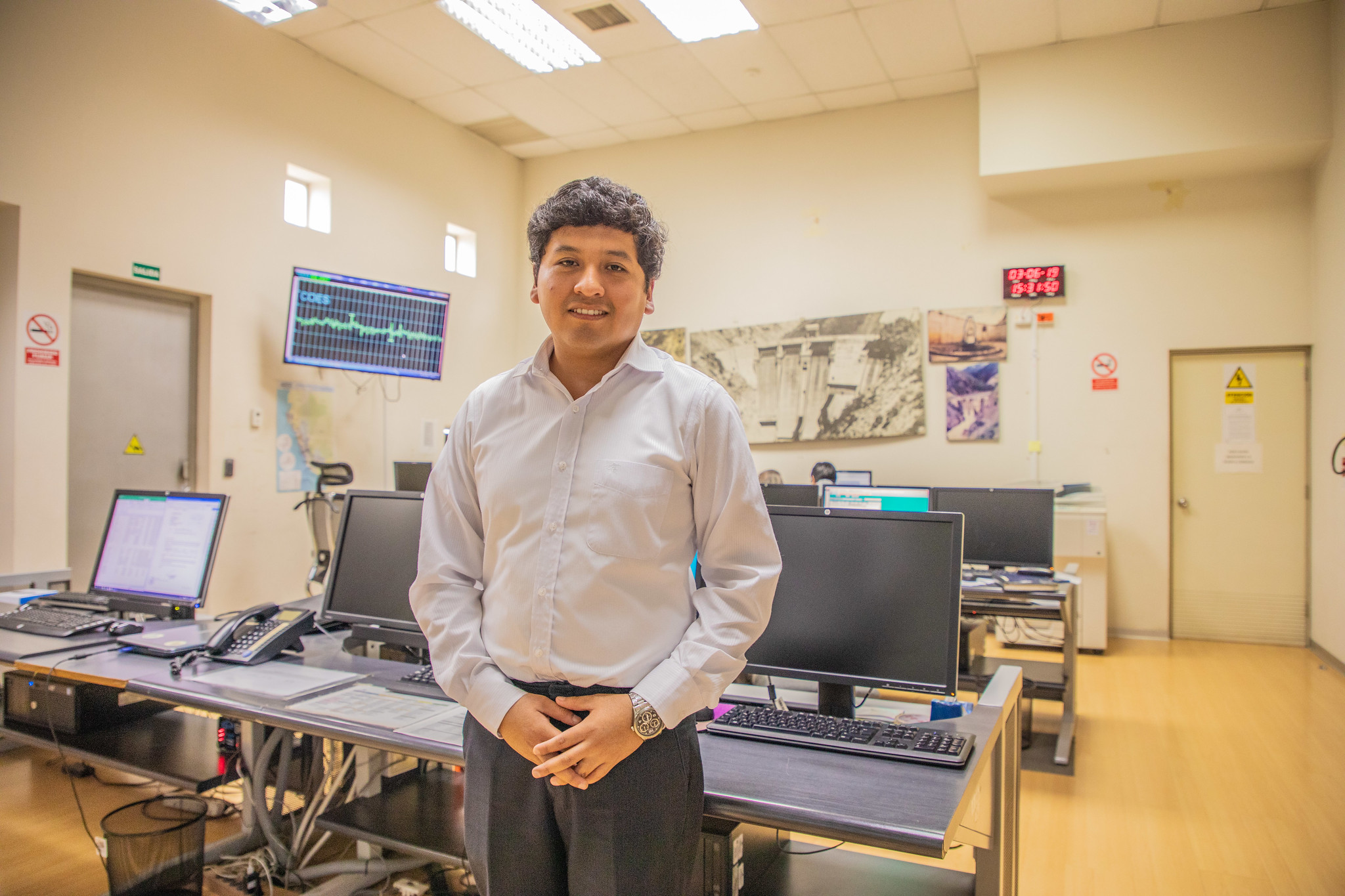 Talento de Beca 18 trabaja en Electroperú llevando energía a miles de peruanos