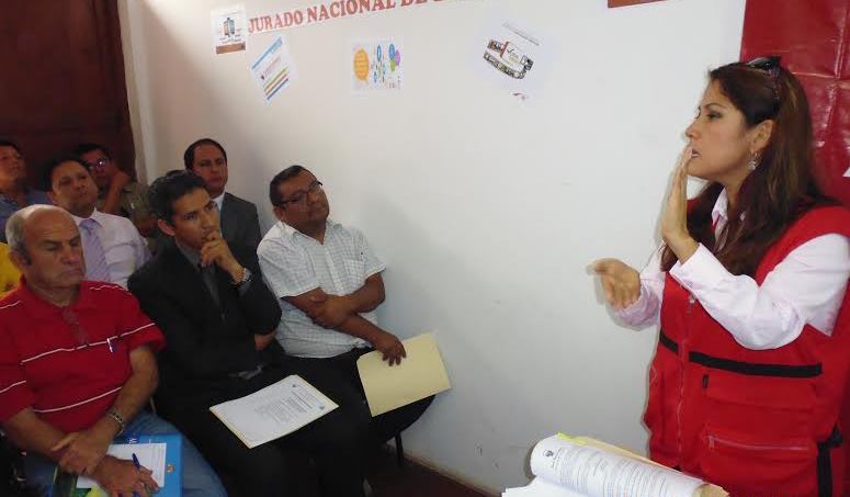 Se realizó primer taller informativo sobre inscripción de listas en el JEE del Santa