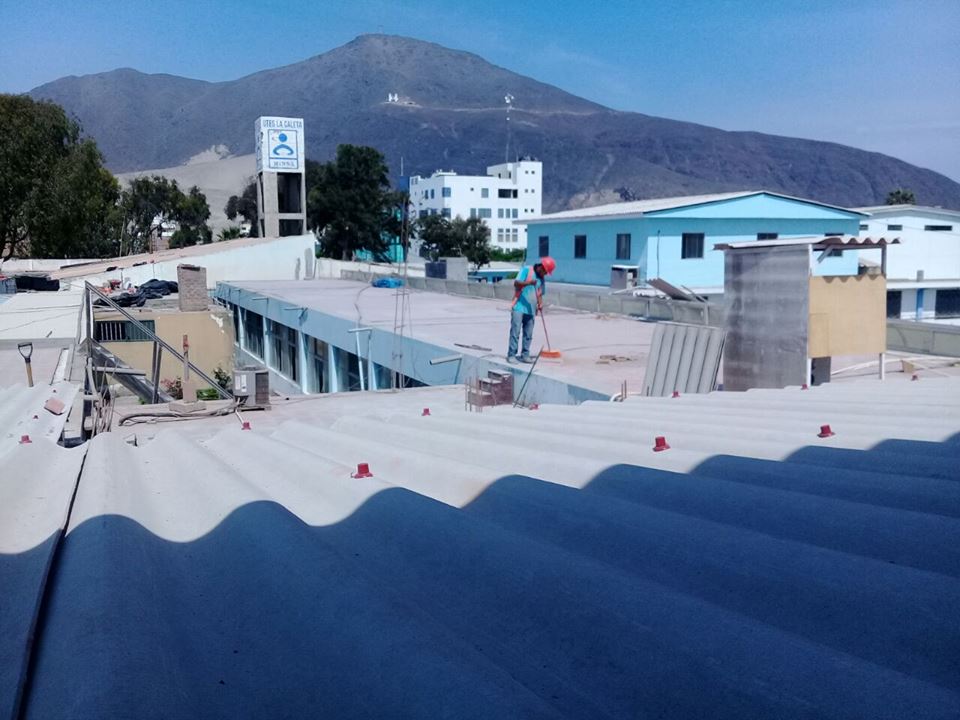 Chimbote: mantenimiento de techos en hospital La Caleta culminaría el próximo 20 de enero