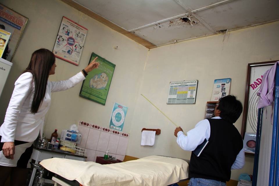 Realizarán trabajos de mantenimiento en puesto de salud de Cambio Puente