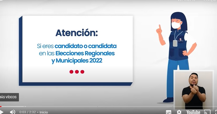 Onpe reprograma plazo para entrega de información financiera de campaña de las elecciones del 2022 