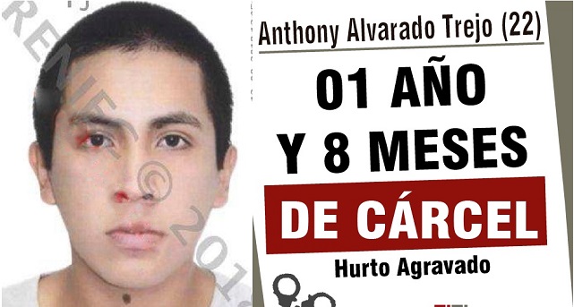 Prisión efectiva contra joven que intentó robar ropa de tienda comercial en Chimbote