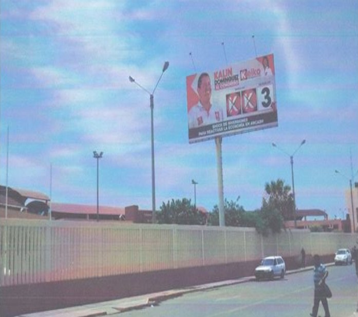 Chimbote: cesarán a funcionario edil que permitió colocación de propaganda política en terminal