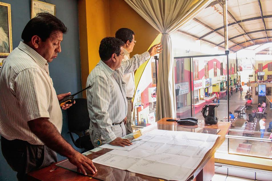 Beatificación: verifican controles de seguridad en terminal terrestre de Chimbote