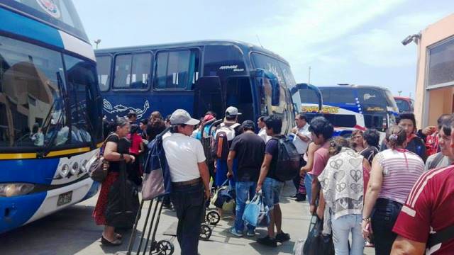 Pasajes se incrementan en más del 50% en terminal terrestre de Chimbote por fiestas de fin de año