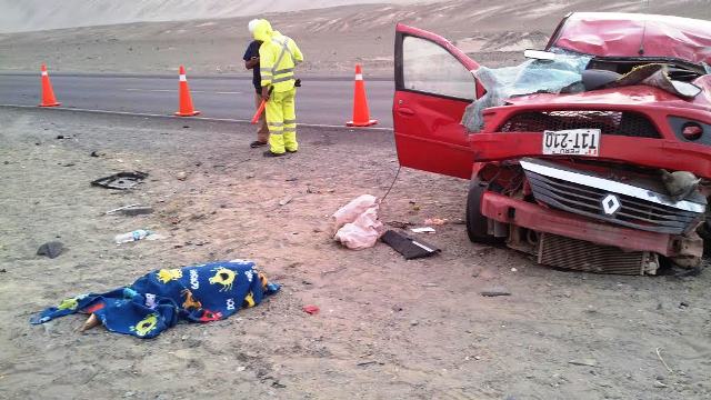 Tragedia en Guadalupito: ingeniero, su esposa y su hijo mueren en accidente