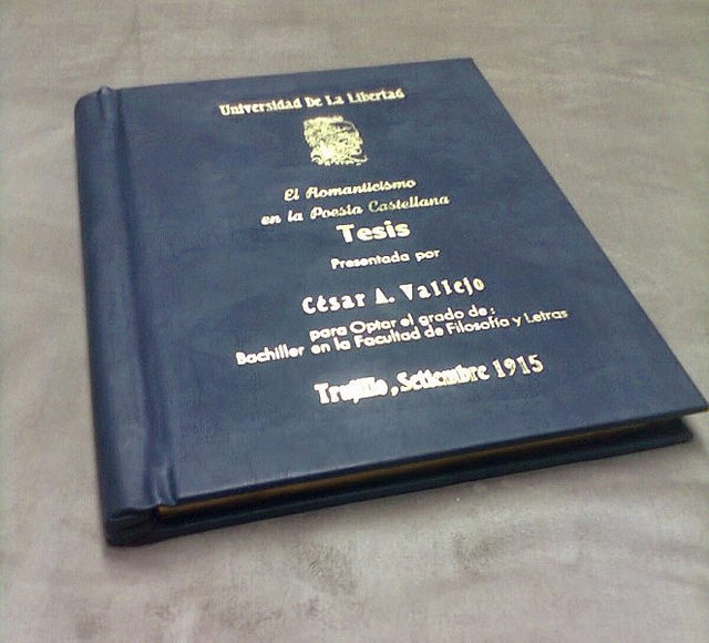 Tesis de César Vallejo será difundida en la 6ta Feria Internacional del Libro de Trujillo  