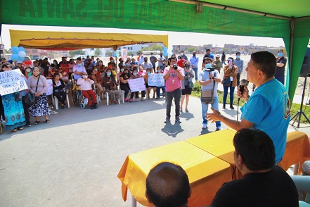  Nuevo Chimbote: entregan 100 títulos de propiedad a familias del sector El Milagro