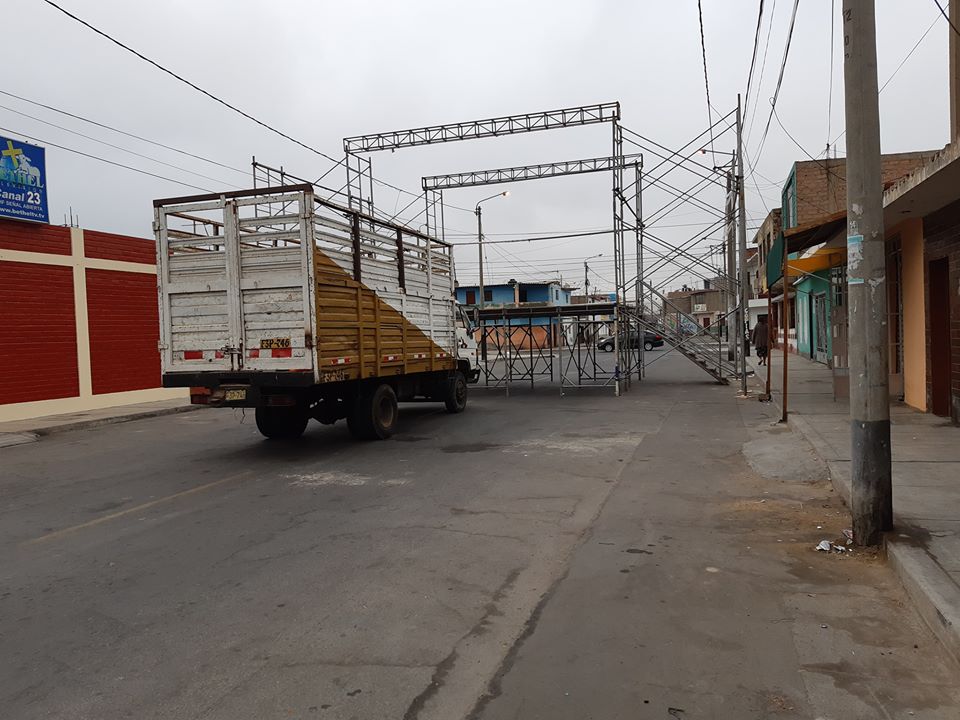 Chimbote: municipio multará a quienes coloquen toldos en la vía pública