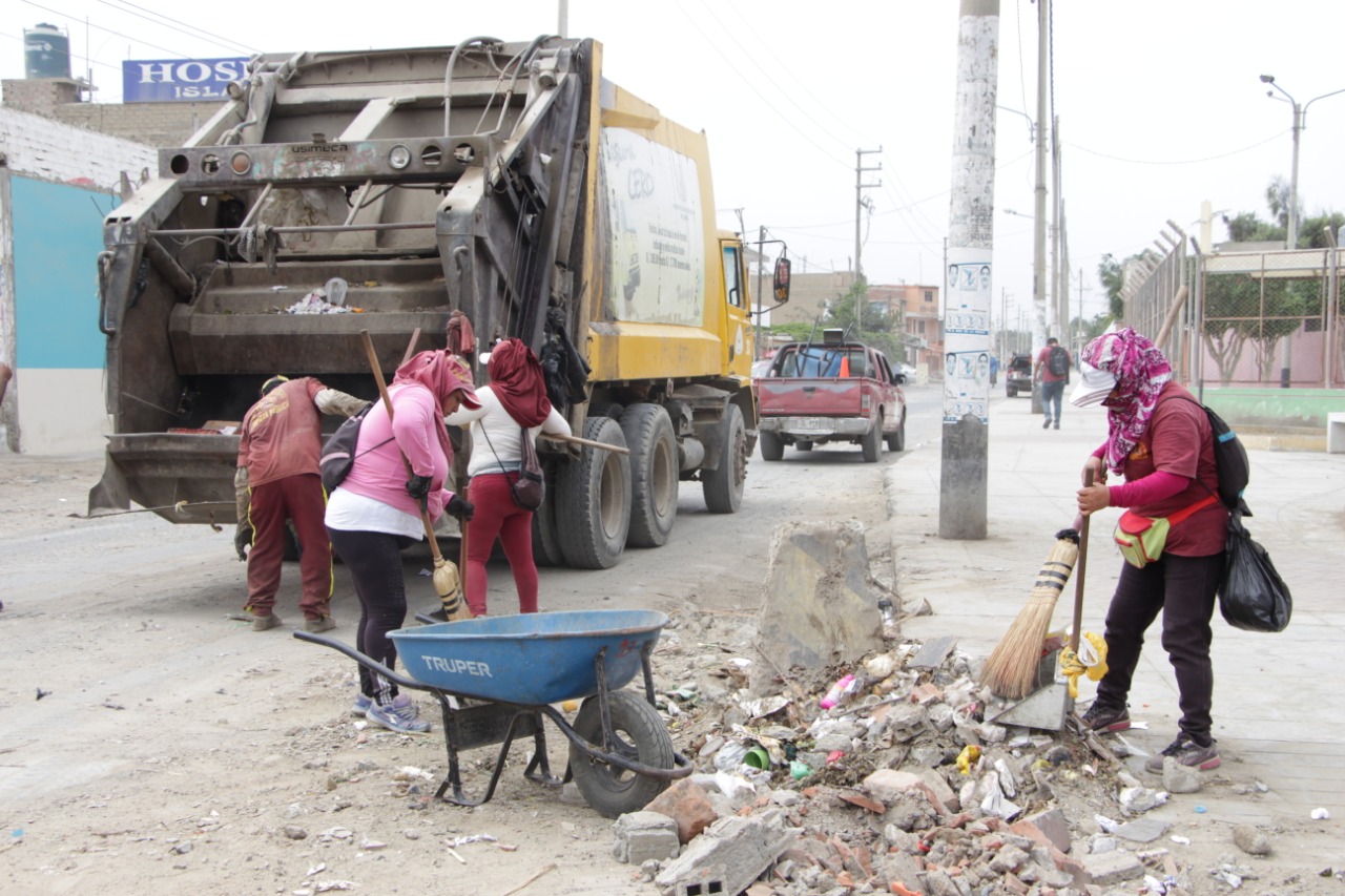 Chimbote:  recolectan 170 toneladas diarias de basura en jornadas de limpieza