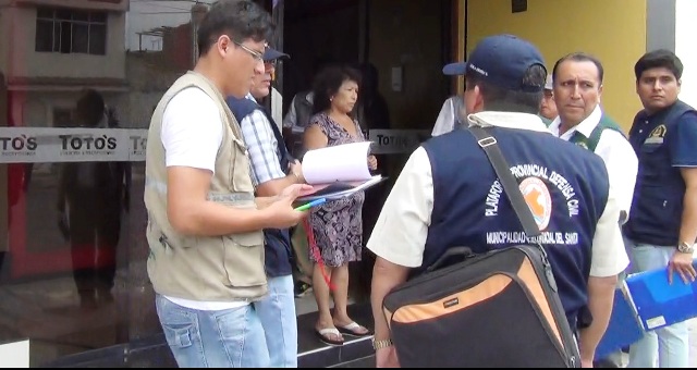 Inspeccionan locales “Totos” y “Tumbao” por ruidos molestos en Chimbote