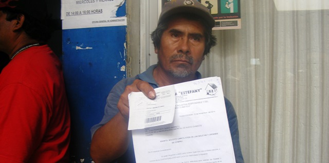 Trabajador que fue proveedor de comuna de Nuevo Chimbote exige pago de 30 mil soles 