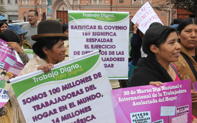 Situación de las más de 400 mil trabajadoras del hogar en el Perú