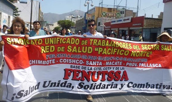  Trabajadores de la Red de Salud Norte acatan paro de 48 horas  