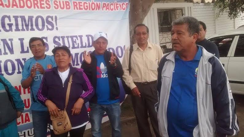 Trabajadores de la Subregión Pacífico demandan igualdad de salarios con los de Huaraz