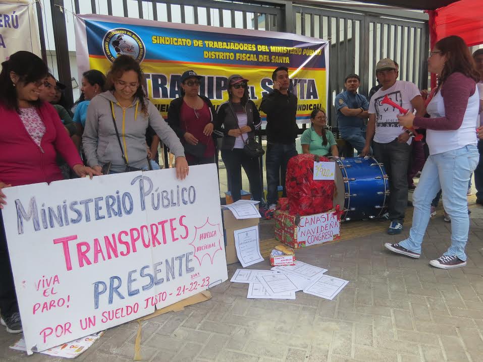 Trabajadores del Ministerio Público rechazan bono de 3,000 soles y seguirán en huelga