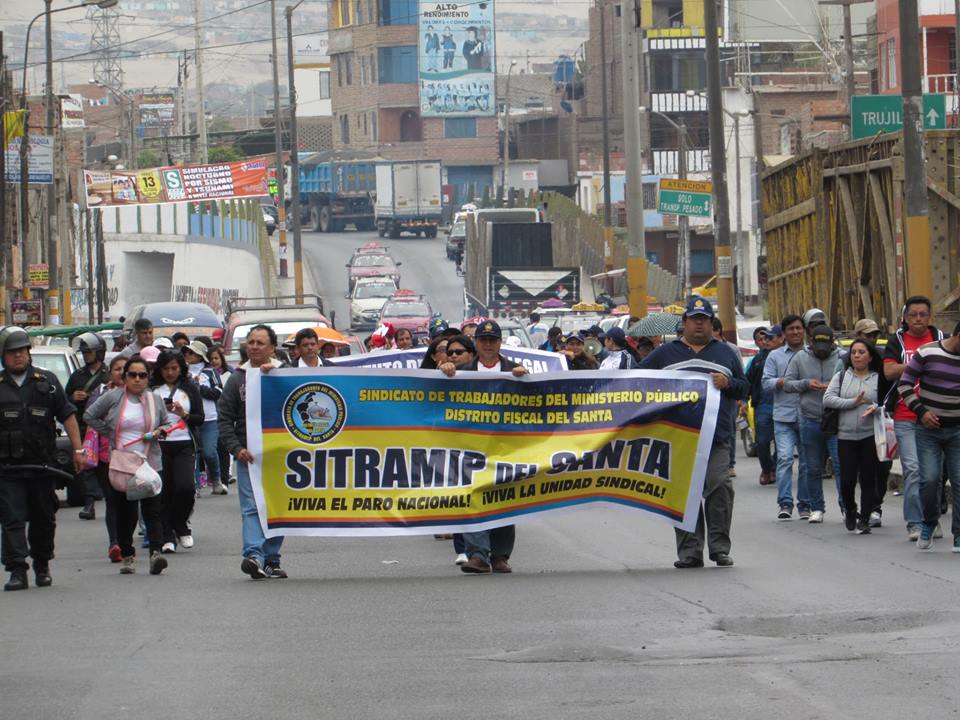 Expedientes y denuncias paralizadas por huelga de los trabajadores del Ministerio Público del Santa