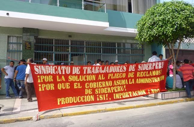 Trabajadores de Siderperú advierten cierre de plantas de cal y carbón