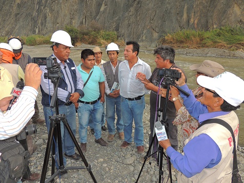 AgroRural muestra avance del 10% en descolmatación en varios sectores del río Huarmey