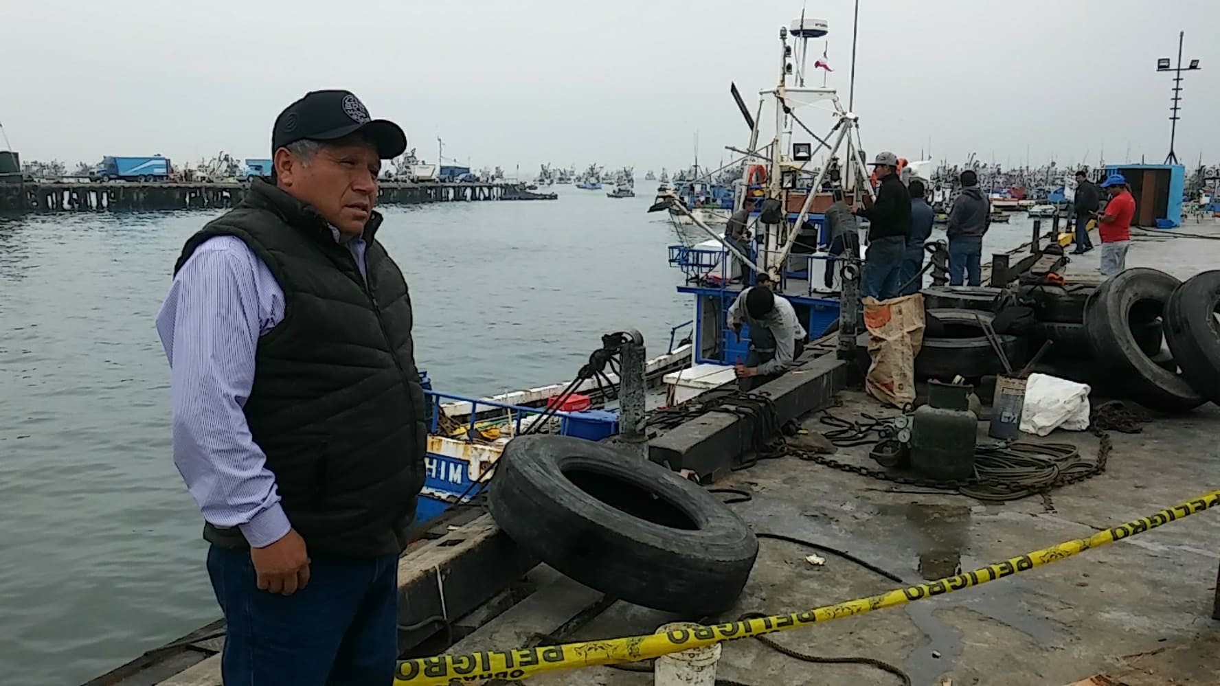 En 90 por ciento de avance en el mantenimiento y mejoras del muelle de Chimbote