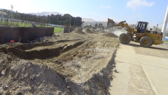 Chimbote: municipio recupera 4 mil metros de terreno cubierto por desmonte y basura