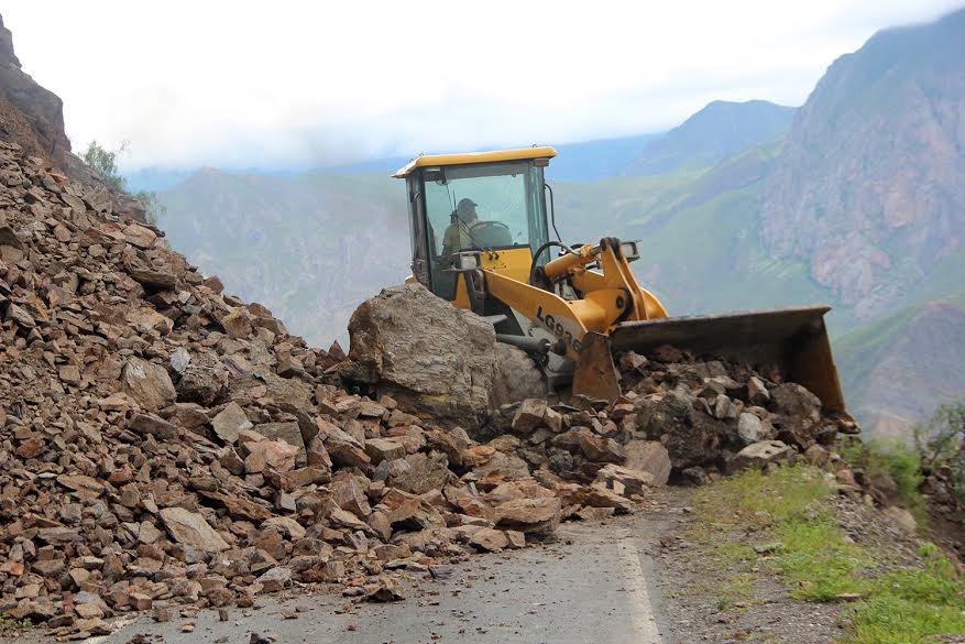 Continúan trabajos de rehabilitación de carreteras afectadas por lluvias en Pallasca