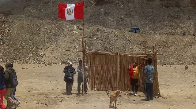Alcalde Briceño anuncia desalojo de invasores cerca al túnel de Coishco en Chimbote