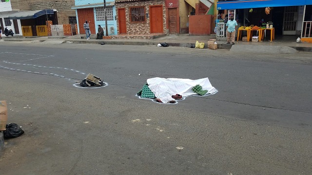 Poblador murió atropellado en el pueblo joven El Progreso y chofer se fuga en Chimbote (VIDEO)