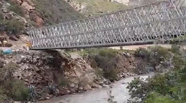 Niña de 7 años cae de puente al río Puchka y desaparece en la provincia de Huari (Áncash)