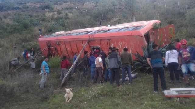 Tragedia: 6 muertos y varios heridos de gravedad en caída de bus a abismo en Sihuas
