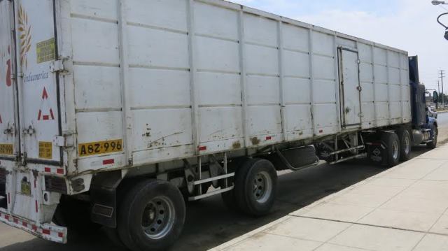 Chofer bajó a miccionar y le roban tráiler con 200 mil soles en mercadería